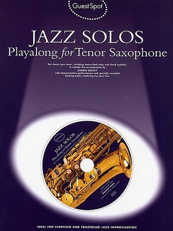 Guest Spot: Jazz Solos: Tenor Sax: Book & Cd