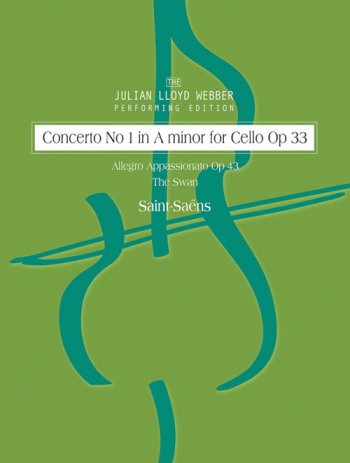 Concerto In A Minor IncludesThe Swan/Allegro Appassionato Cello & Piano (lloyd Webber) (Mayhew)