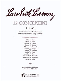 Concerttino Op.45/7: Trombone & Piano (Gehrmans)