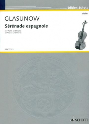 Serenade Espanola: Violin and Piano