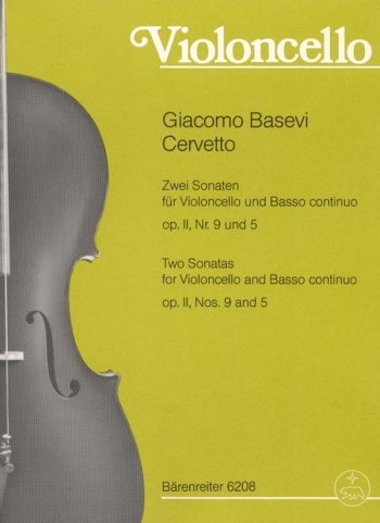 2 Sonatas: Cello & Piano (Barenreiter)