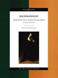 Rhapsody On A Theme Of Paganini: Miniature Score