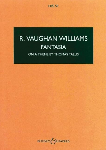 Fantasia: On A Theme By Thomas Tallis: Hps59: Miniature Score
