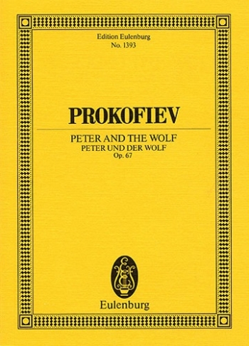 Peter And The Wolf: Op 67: Miniature Score