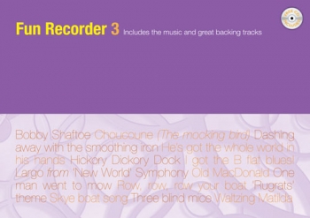 Fun Recorder: Book 3: Descant Recorder; Book & Cd