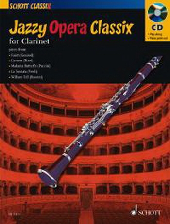 Jazzy Opera Classix: Clarinet: Book & CD