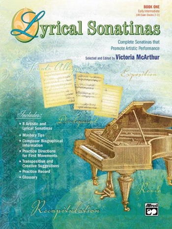 Alfred's Lyrical Sonatinas: Vol.1: Grade 2-3: Piano