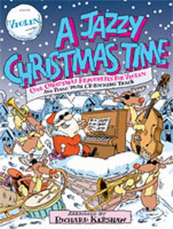 Jazzy Christmas Time A: Violin: Book & Cd: Arr. Kershaw