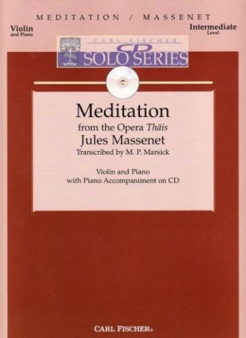Meditation From Thais: Violin and Piano