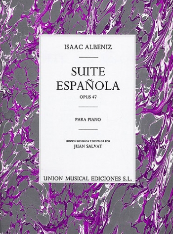 Suite Espanola: Op.47: Piano (Unión Musical Ediciones)