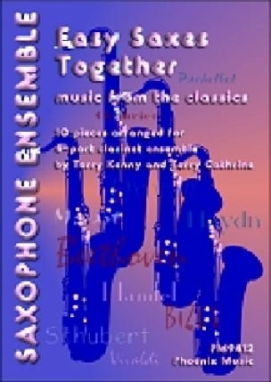 Easy Saxes Together/music  From The Classics/4 Part/score and Parts