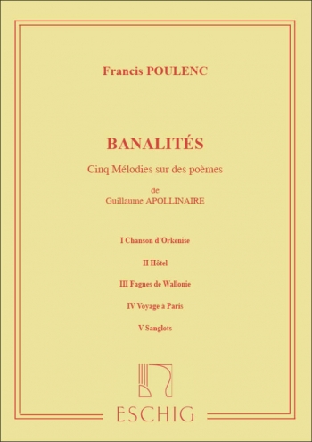 Banalites: Voice and Piano