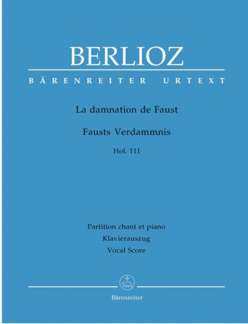 Le Damnation De Faust: Vocal Score (Barenreiter)