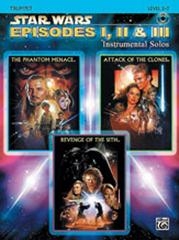 Star Wars Episodes: Selections From 1 2 And 3: Trumpet: Book & CD
