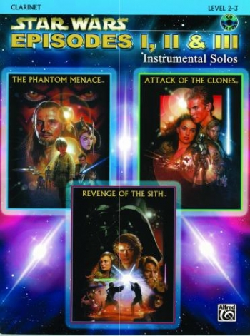 Star Wars Episodes: Selections From 1 2 And 3 Clarinet: Book & CD