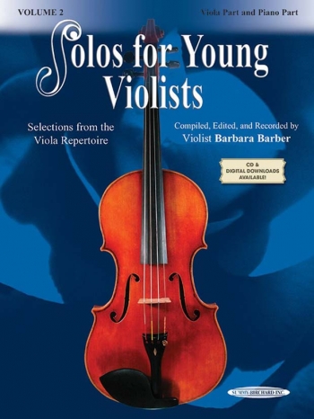 Solos For Young Violists Vol.2 Viola & Piano  (barber)