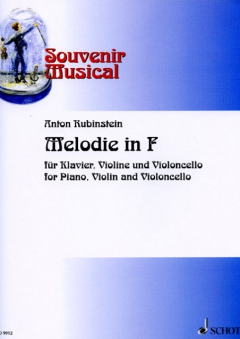 Melody In F: Violin and Cello and Piano