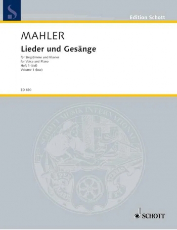 Lieder Und Gesänge Volume 1 (Low Voice)