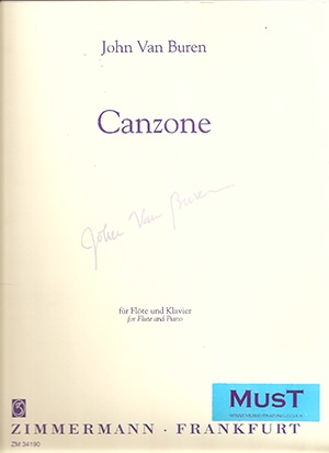 Canzone: Flute & Piano (Zimerman)