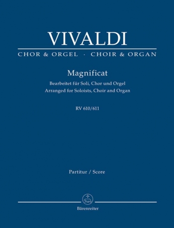 Magnificat: Choir And Organ: Vocal Score  (Barenreiter)