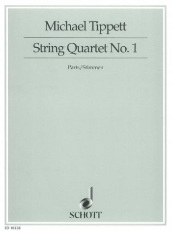 Tippett: String Quartet: No1: Set Of  Parts