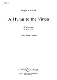 Hymn To The Virgin: Vocal: ssaattbb