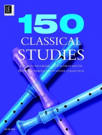 150 Classical Studies: Treble Recorder and Piano