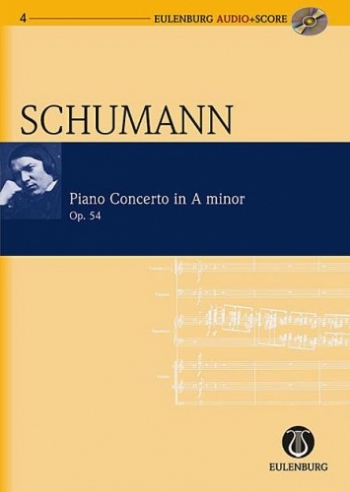 Piano Concerto: A Minor: Op54: Miniature Score  (Audio Series No 4)