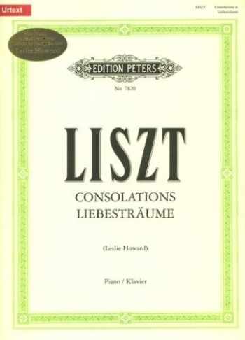 Consolations Und Liebestraume: Piano (Peters)