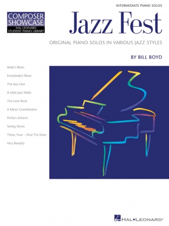 Hal Leonard Composer Showcase: Jazz Fest: Intermediate Piano