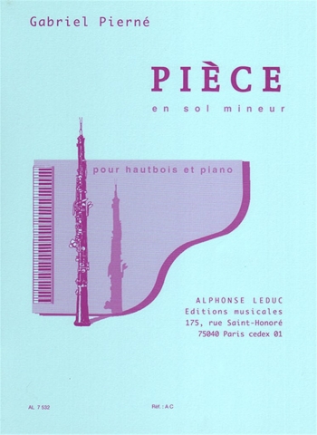 Piece: G Minor: Oboe & Piano (Leduc)