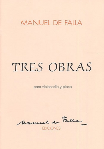 Tres Obras Para: 3 Works: Cello & Piano
