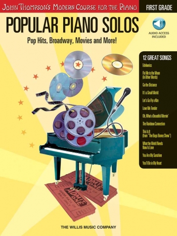 John Thompson's Popular Piano Solos: First Grade - Pop Hits, Broadway, Movies And More!