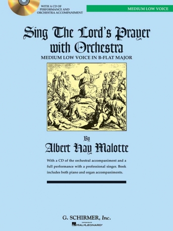 Sing The Lords Prayer: Bb: Medium Low Voice and Piano