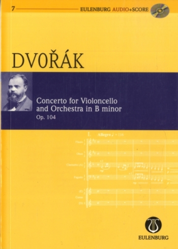 Concerto: Opus 104: B Minor : Miniature Score  (Audio Series No 7)