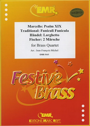 Various: Psalm 19: Funiculi Funicula/Larghetto/Marches: Brass Quartet