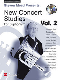New Concert Studies 2: Euphonium: Treble Clef: Book & Cd