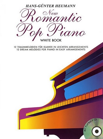 New Romantic Pop Piano: white Book