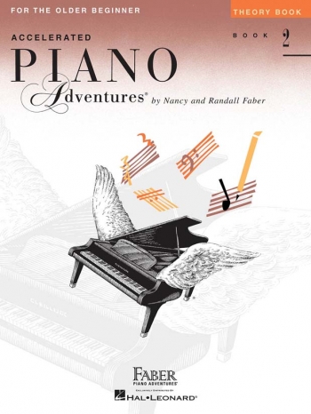 Accelerated Piano Adventures For The Older Beginner - Theory Book 2