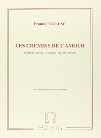 Les Chemins De Lamour: Voice And Piano (Eschig)