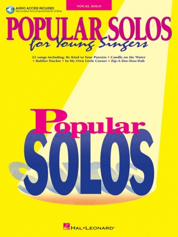 Popular Solos For Young Singers - Bk&cd