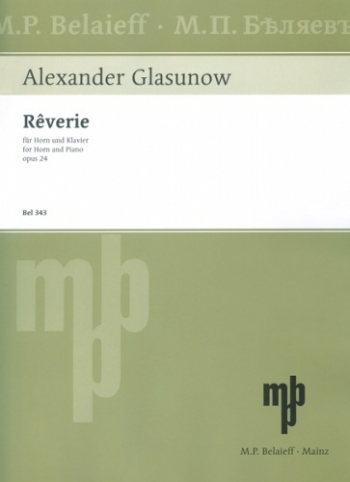 Reverie: Op24: French Horn  (Belaieff)