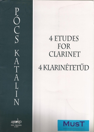 4 Etudes: Clarinet