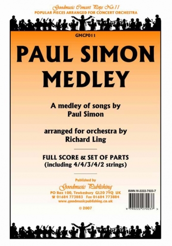 Paul Simon Medley: Orchestra: Scandpts (r Ling)