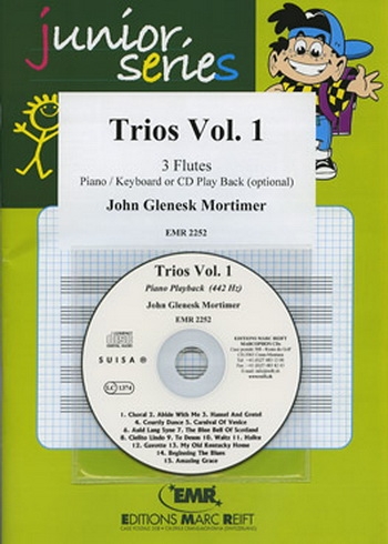 Junior Series: Trios Vol.1: Flute Trio Book & CD