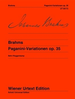 Paganini Variations Op.35: Piano (Wiener Urtext)