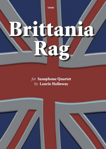 Brittania Rag: Saxophone Quartet Score & Parts