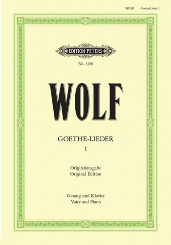 Lieder Vol.1 : Vocal High Or Medium Voice And Piano (Peters)