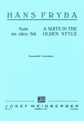 Suite In The Olden Style: Double Bass