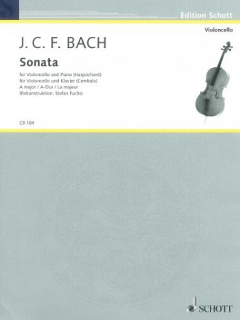 Sonata A Major: Cello  & Piano (Schott)